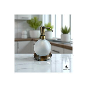 Antik Gold Sabunluk Pirinç Sıvı Sabunluk Özel Seri Sabunluk Eskitme Gold