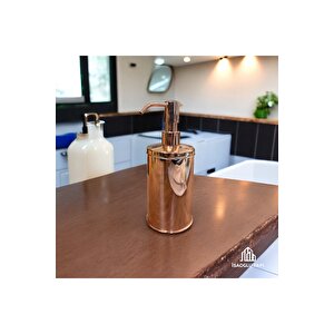 Bakır Sabunluk Bron Sabunluk Metal Paslanmaz Sıvı Sabunluk