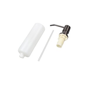 Ankastre Sıvı Sabunluk Antrasit Mutfak Eviye Ve Banyo Lavabo Uyumlu Ithal 7 Yıl Garantili 500ml