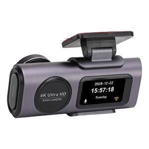 Mioji Mio G300 Plus 4k Gps G-sensör Gece Görüşü Wifi Arka-ön Araç İçi Kamera (128gb Hafıza Kartı Hediye)