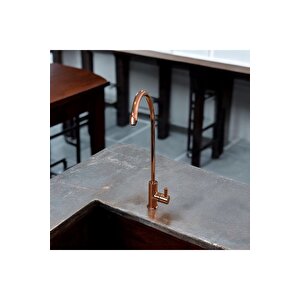 Bakır Arıtma Musluğu Bronz Arıtıcı Musluk Premium Özel Tasarım Bakır Arıtma Armatür