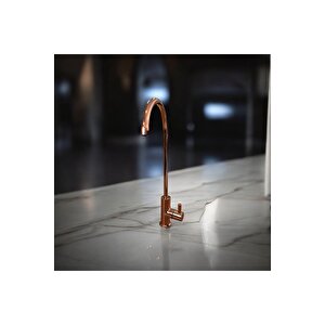 Bakır Arıtma Musluğu Bronz Arıtıcı Musluk Premium Özel Tasarım Bakır Arıtma Armatür