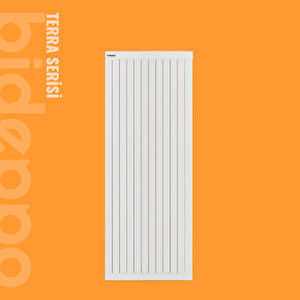 Terra Serisi Yükseklik 180 Cm Genişlik 14 Dilim (79 Cm) Alüminyum Radyatör 14 Dilim