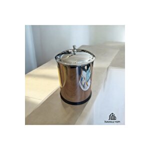 Ayaklı Klozet Fırçalık Ve Tuvalet Kağıtlığı Pirinç Materyal Tuvalet Kağıtlık Fırçalık