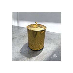 Gold Çöp Kovası Vintage Tasarım Gold Premium Banyo Mutfak Kova