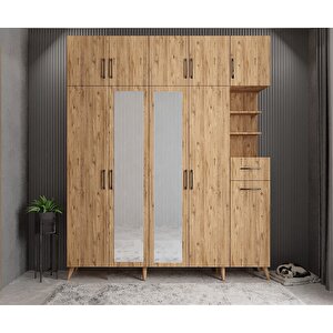 Trend 5 Kapaklı Portmanto Çam P.b.t_3_225cm 225 cm