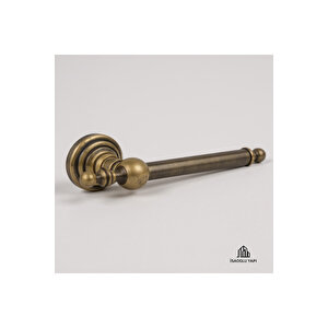 Pirinç Tuvalet Kağıtlık Eskitme Gold Banyo Tuvalet Kağıtlığı Vintage