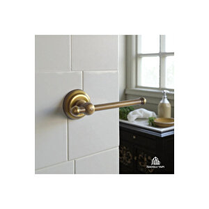 Antik Tuvalet Kağıtlığı Vintage Klasik Tasarım Özel Seri Pirinç Materyal Kağıtlık