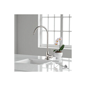 Arıtma Musluğu Mat Krom Leke Tutmaz Özel Batarya Arıtma Armatürü