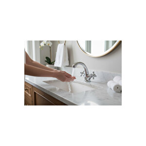 Vintage Lavabo Bataryası Koç Tasarım Pirinç Malzeme Özel Seri Lavabo Armatür