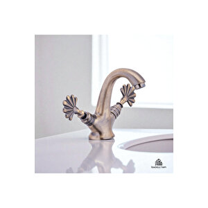 Antik Lavabo Armatür Vintage Özel Seri Kartal Lavabo Musluğu Pirinç Malzeme Banyo Musluk