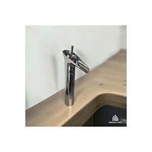 Çanak Lavabo Bataryası Şelale Nostaljik 5 Yıl Garantili Çanak Armatür