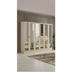 Burgaz Mdf 6 Kapili Dolap