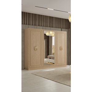 Çemberli̇taş Mdf 6 Kapili Dolap