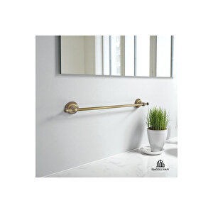 Antik Gold Havluluk Klasik Model Uzun Havluluk Pirinç Materyal Eskitme Gold