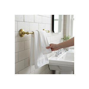 Mat Altın Havluluk Vintage Model Uzun Havluluk Fırçalanmış Gold Pirinç Malzeme Paslanmaz