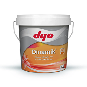 (1071) Tülden 15lt Di̇nami̇k Mat Si̇li̇konlu Si̇li̇nebi̇li̇r İç Cephe Duvar Boyasi
