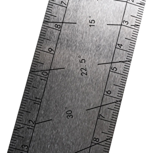 Ingco Has123002 300mm Endüstriyel Açılı Çelik Gönye/cetvel