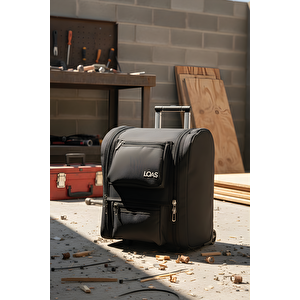 Loas Lstct38-t Tekerlekli Plastik Tabanlı Endüstriyel Alet Taşıma Çantası Çekçek Tip