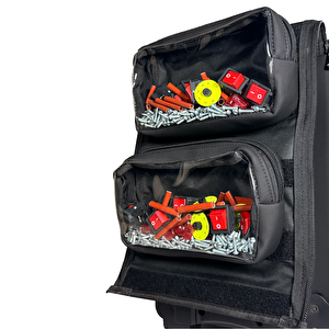 Loas Lstct39-t Tekerlekli Plastik Tabanlı Endüstriyel Alet Taşıma Çantası Çekçek Tip