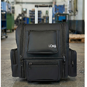 Loas Lstct39-t Tekerlekli Plastik Tabanlı Endüstriyel Alet Taşıma Çantası Çekçek Tip