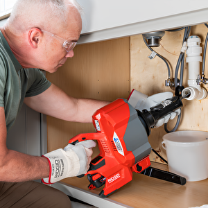 Rıdgıd 78068 K-46 Sinksnake Kömürsüz Motor Akülü Kanal Açma Makinesi