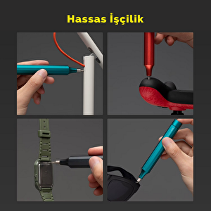 Fixonic Hoto Qwlsd004 24'ü 1 Arada Hassas Kalem Tip Tornavida Seti Gri Renk