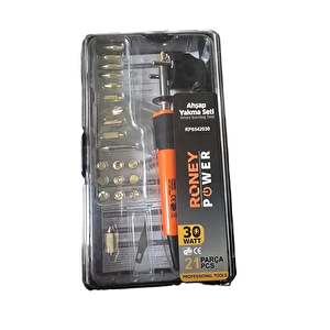 Roney Ahşap Yakma Seti̇ 30w 21 Parça