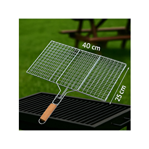 25x40cm Kafesli̇ Tel Izgara