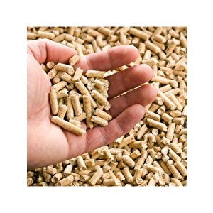 20 Kg Pelet Sobasi Yakiti Doğal Çam Yüksek Veri̇mli̇ 6mm A1 Kali̇te