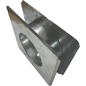 Konteyner Soba Boru Çikiş Zivanasi Kare İzocamli 13cm