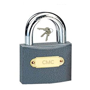 Cmc Döküm Asma Kilit 3 Anahtarlı 63 Mm