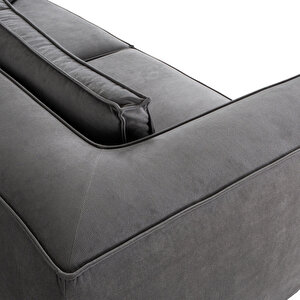 Cult Üçlü Koltuk Çizgili Kadife