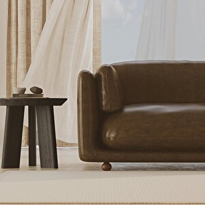 Flam Üçlü Koltuk Deri