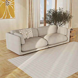 Flam Dörtlü Koltuk Keten Pure