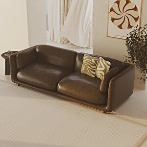 Flam Üçlü Koltuk Deri