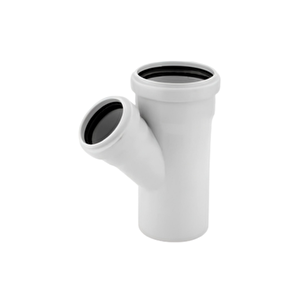 Pvc 110/75 Pi̇s Su Tek Çatal