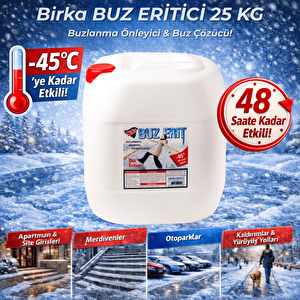 Buz Eritici 25 Kg – Buzlanma Önleyici Ve Buz Çözücü, -45°c, Magnezyum Klorürlü