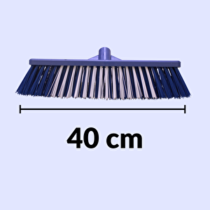 40 Cm Sert Kıllı Dış Mekan Meydan Süpürge Fırçası F170 - Bahçe, İnşaat, Teras, Balkon Temizliği