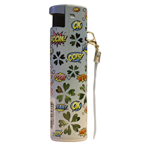 Turbo Jet Alevli Işıklı Metal Çakmak – Doldurulabilir Led Işıklı Tasarım (32-4b1)