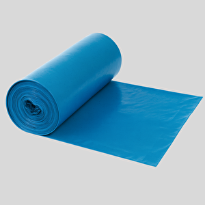Jumbo Boy Mavi Çöp Torbası 80x110 Cm – 1 Rulo (1300 G ±%2) Dayanıklı Ve Kalın, Ağır Hizmet Geri Dönüşüm