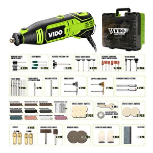 Vido 290 Parça Kalıpçı Taşlama-gravür Seti