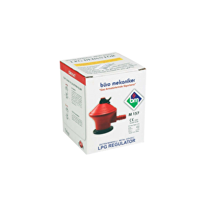 Tüp Dedantörü Metal Turgas Üst Mandalli Kirmizi