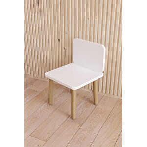 Yaz-sil Yüzey Çocuk Masası - Aktivite Masası - Çocuk Çalışma Masası Takımı 2 Adet Sandalyeli