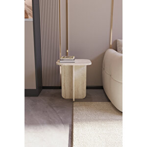 Noya Yan Sehpa Travarten Desenli İskandinav, Bohem