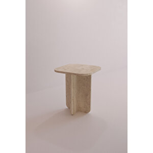 Noya Yan Sehpa Travarten Desenli İskandinav, Bohem