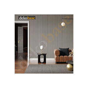 Beyaz 40x270 Cm Yeni Nesil Akustik Ahşap Duvar Paneli