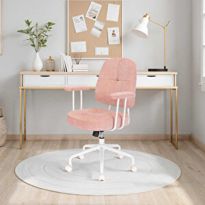 New York Çalışma Sandalyesi - Pembe 65x96,5-102,5x68 Cm