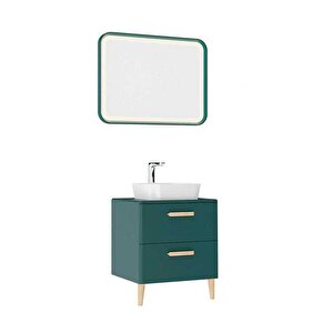 Patara Banyo Dolabı Takımı 60cm Yeşil