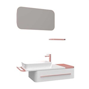 Angel Banyo Dolabı Takımı 120cm Beyaz